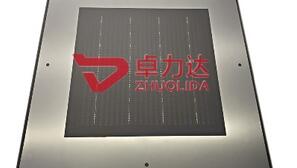 Electroformed photovoltaic printing mesh